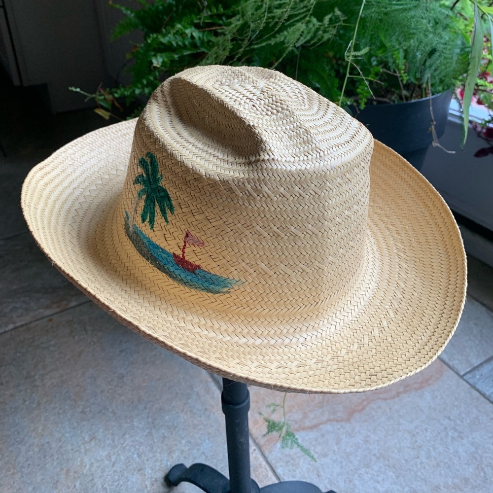 VINTAGE | Kid Size | Hand Painted Cuban Cowboy Hat